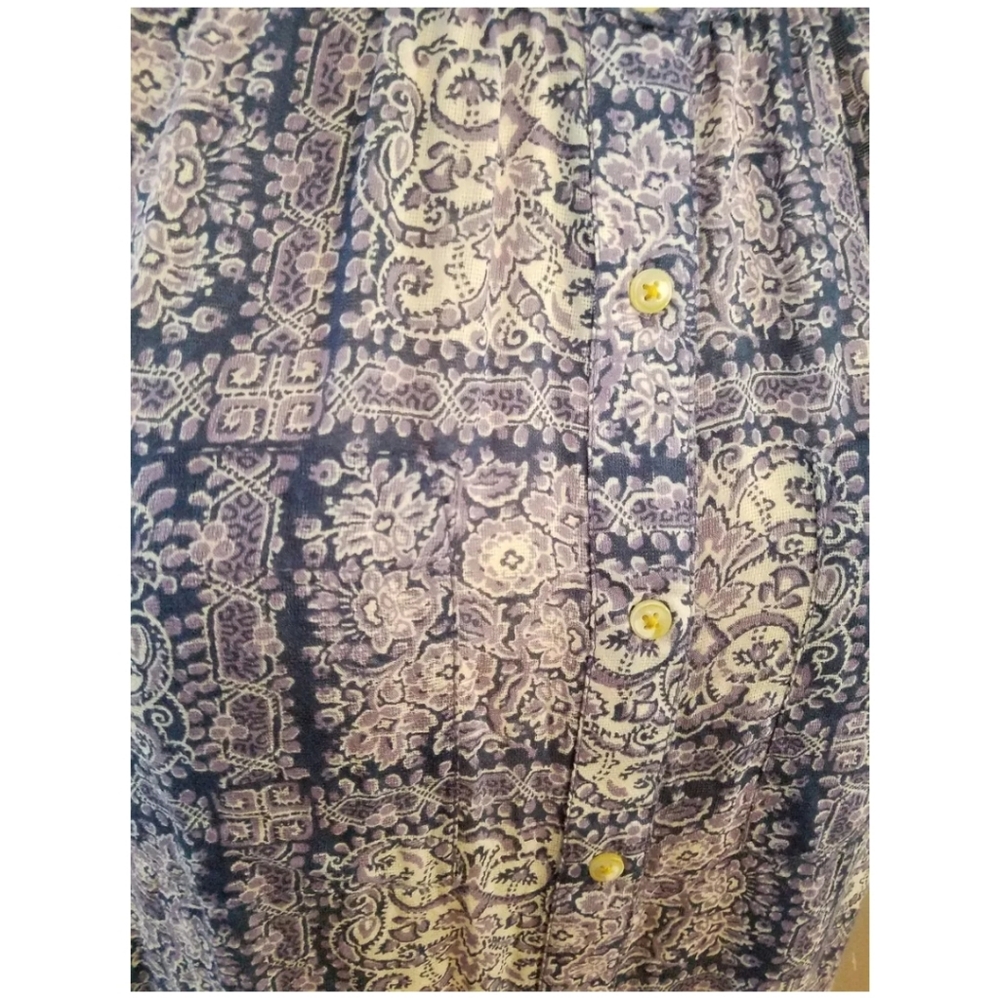 Multicolor Button Down Anthropologie Top By Akemi… - image 2